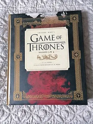 INSIDE HBO's GAME OF THRONES SEASON 3 & 4 BOOK (great Condition)  • £2.99