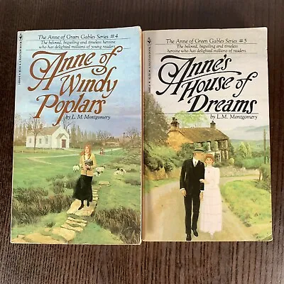 Anne Of Green Gables Series 4 And 5 Bundle By L.M. Montgomery Paperback Vtg • $7.64