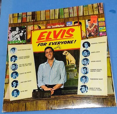 ELVIS PRESLEY LP LSP-3450 ELVIS FOR EVERYONE 1965 Still SEALED NEVER PLAYED • $20