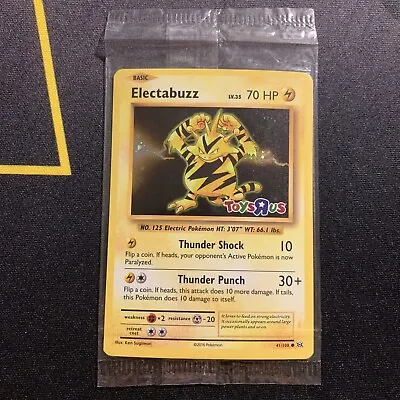 $18.95 • Buy SEALED Electabuzz 41/108 Toys R Us Promo -Sealed Promo Pokémon Card- (x)