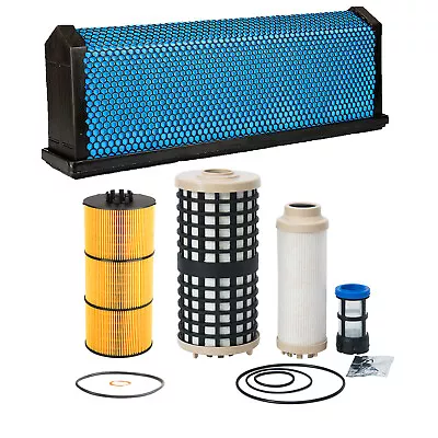 Oil & Fuel Filter Kit Fits For Detroit DD13 DD15 DD16 PF9924 P551005 AF27879 • $105.59