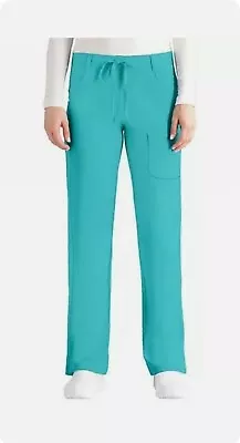 New/nrg By Barco/scrub Pants/women/plus 4xl/aqua Blue/medical Pants/pull-on/ • $19.99