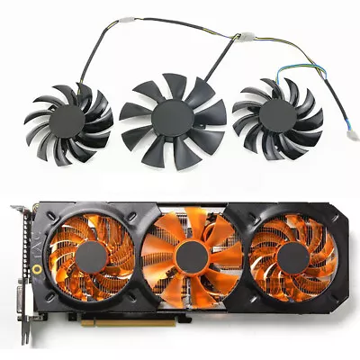 75mm 85mm For ZOTAC GTX770 780 780ti 980 AMP Edition Graphics Cooling Fan • $16.69