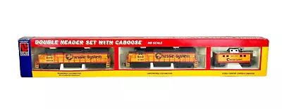 Life Like Trains 21604 B&o Chessie System Gp38 Low Nose Loco Dummy & Caboose Set • $135