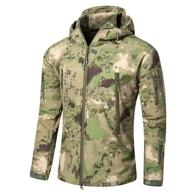 New ESDY Shark Skin Soft Shell Men's Outdoors Military Tactical Coat Jacket • $38.54