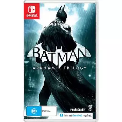 Nintendo Switch GAME Batman Arkham Trilogy NEW • $79.89