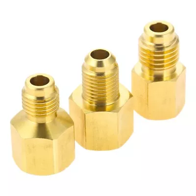 3X Vacuum Pump Adapter For R134a R12 R22 R410a Hvac Refrigeration Service System • $7.69