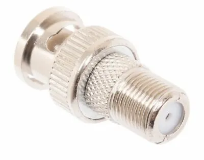 F-type Female To BNC Male - RF Coaxial Adapter Converter Connector Jack Plug • $1.95