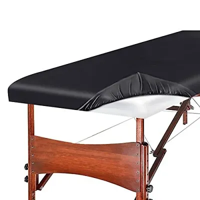 Massage Table Fitted Sheetssilky Massage Table Cover Reusable Spa Bed Sheets Sal • $19.83