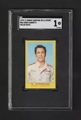 1970 Panini Dello Sport MARIO ANDRETTI #56 ~~ SCG 1 ~ Must SEE! ~~ Rare Valida • $99