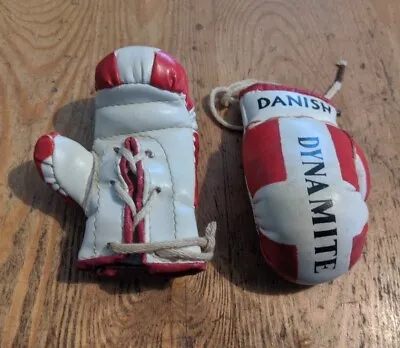 Vintage DANISH DYNAMITE MINIATURE BOXING GLOVES • $22.99