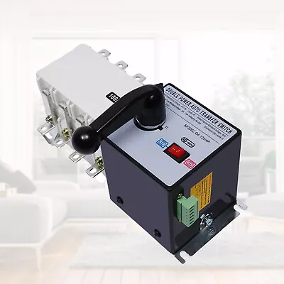 100A Industrial Automatic Transfer Switch Dual Power Automatic Transfer Switch • $39.89