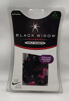 Soft Spikes Black Widow Classic Golf Cleats Q-LOK 16 Pack • $12.97