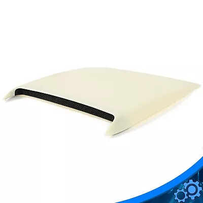 $72 • Buy Universal High Glossy White Painted Decoration Air Flow Intake Hood Scoop Vent