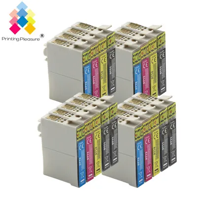 £15.90 • Buy 18 Ink Cartridges Non-oem For Epson DX8400 DX8450 DX7450 SX100 SX105 SX200 SX205