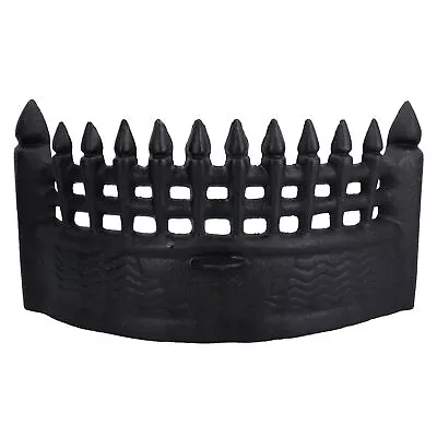 17  Fire Grate Front Fireplace Cast Iron Log Coal Saver Open Basket Castle Metal • £34.06