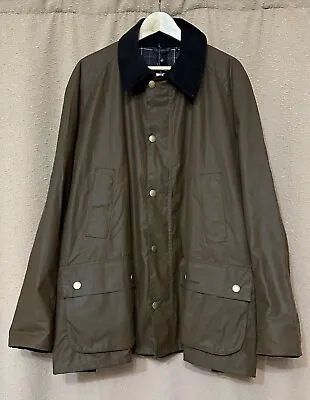 Barbour Ashby Waxed Jacket XXL Brown BRAND NEW W/ TAGS!! • $240