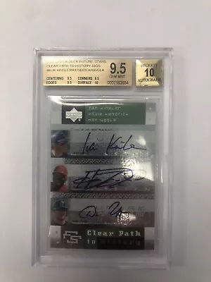 2007 Future Stars Clear Path To History Ian Kinsler Howie Kendrick #CPH-KUK Auto • $40