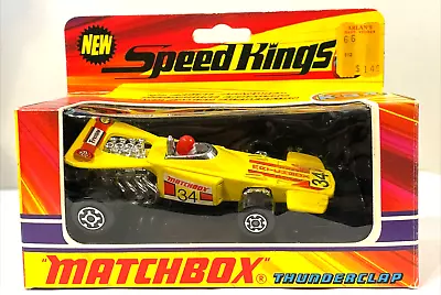 Thunderclap #34 Racing Car Speed Kings Matchbox MINT K-34 In Original Box • $39.99