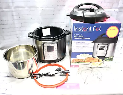 Instant Pot Duo Plus 6-Quart Whisper V3 Quiet 9-in-1 Electric Pressure Cooker • $81.37