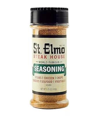 St. Elmo Steak House Seasoning 5.75 Oz • $21.50