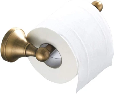 £16.99 • Buy Toilet Roll Holder Without Cover Antique Brass Bathroom Paper Flybath