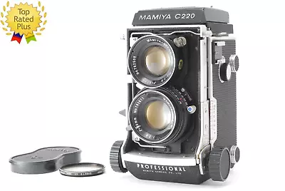 [Mint-] Mamiya C220 Pro TLR Film Camera Sekor 80mm F2.8 Blue Dot Lens Japan • $299.99