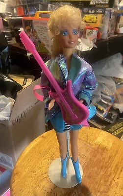 Barbie 80s Rocker Doll • $34.99