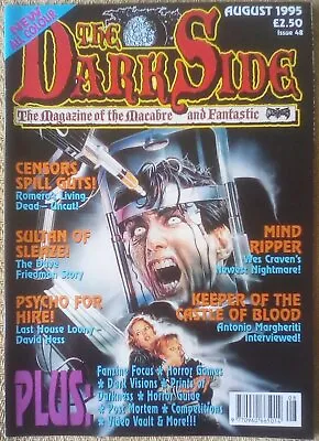 The Dark Side Magazine Issue 48 1995 Margheriti David Hess BBFC Cuts Vgc • £9.99