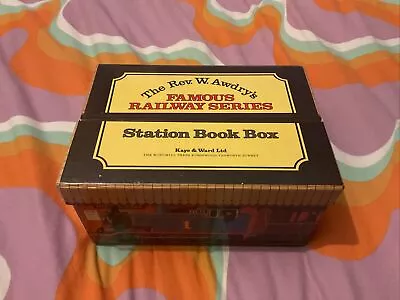 The Rev. W. Awdry’s Famous Railway Series Station Book Box (Rare) • £100