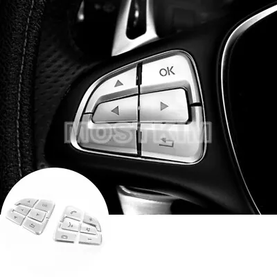 Inner Steering Wheel Button Trim Cover 12pcs For Mercedes Benz Vito 2014-2021 • $31.24