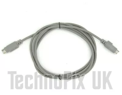 2m 6 Pin Mini DIN Extension Cable For Datamodes Audio Interface FT-8 Etc. • £6.99