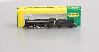 Minitrix 2970 N Scale Pennsylvania 4-6-2 Locomotive & Tender #5495 LN/Box • $50.99