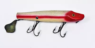 Heddon 7050 Musky Flaptail Lure Allen Stripey MI C 1940s-50s • $9.99