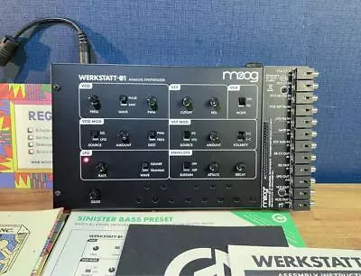 Moog Werkstatt-01 Modular Synth With Cv Expander • $350.48