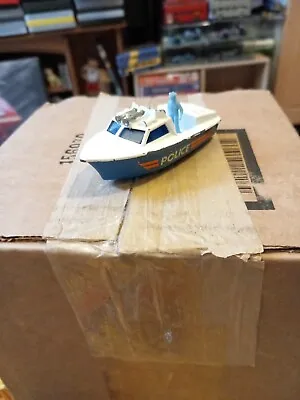 Matchbox Superfast Police Boat • £1