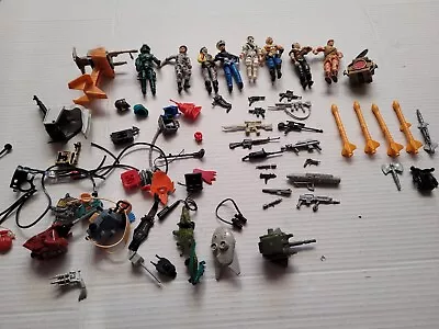 Vintage GI Joe Lot Figures Parts Hasbro L@@K! • $36