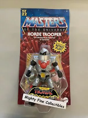 Masters Of The Universe Origins Horde Trooper HE MAN MOTU 2022 ***DAMAGED BOX*** • $19.85