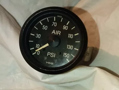 VDO PRESSURE AIR Pressure GAUGE 150 PSI 3602 • $11