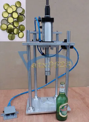 1pcs Pneumatic Beer Bottle Capping Machine Capper #A6-11 • £612.04