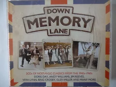 2 CD ALBUM - DOWN MEMORY LANE - Various Artists • £1