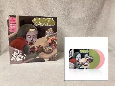 MM..Food (2021) • MF DOOM • NEW/SEALED Green/Pink Colored Vinyl LP Record • $52