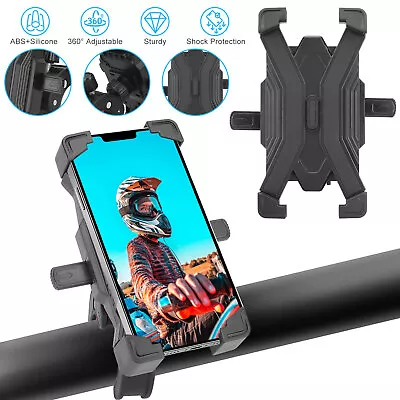 Motorcycle ATV Handlebar Phone Mount Holder Bicycle Bike Bracket For Cell Phone • $9.98