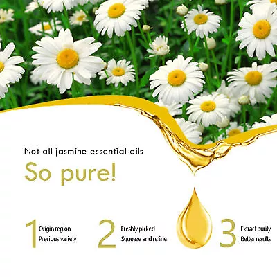 Fexms 10ml Organic Chamomile Essential Oil Plant Extract Aromatherapy Oil TTS • £7.03