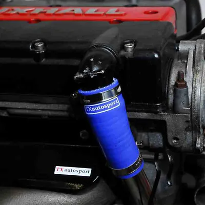 Silicone Hose Joiner C20LET / C20XE Oil Breather Silicone Engine Tuning Blue • $19.85