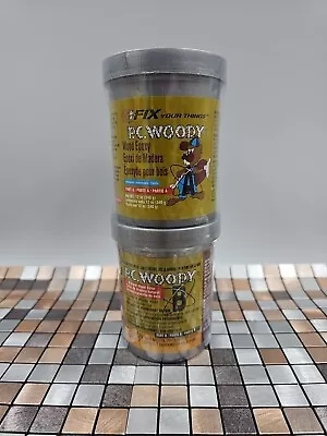 PC-Woody Wood Repair Epoxy Paste Two-Part 12 Oz In Two Cans Tan • $21.99