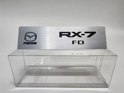 1/18 Mazda RX-7 MX-5 MIATA COSMO Metal Plaque For Autoart Kyosho Ignition • $7.50