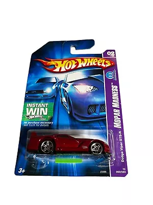 2006 Hot Wheels #62 Mopar Madness 2/5 DODGE VIPER GTS-R Red Variant W/Pr5 • $5