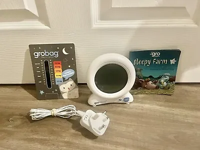 £13.50 • Buy Groclock Sleep Trainer Night Light Good Working Order With Book Gro Clock