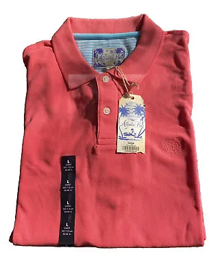 £5 • Buy Atlantic Bay Polo Shirt UK Size L 